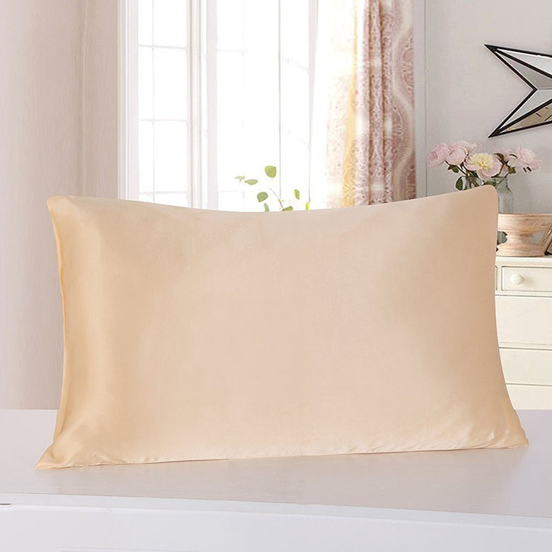 Luxury Satin Silk Pillowcase for Hair & Skin - Anti-Frizz Cooling Ice Silk Sleep Surface