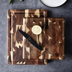 Wood Butcher Block - Professional 3cm Thick Wooden Cutting Board