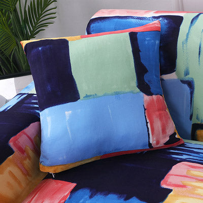 Ultra-Stretch Geometric Sofa Cover - Anti-Slip Universal Furniture Protector & Room Refresh