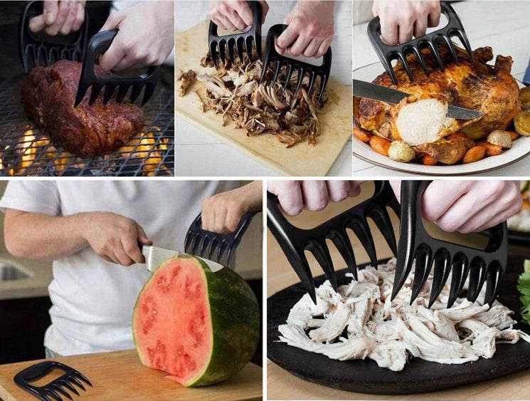 Bear Claw Meat Shredders - Heavy Duty BBQ Shredding Forks for Pulled Pork & Brisket