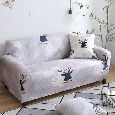 Ultra-Stretch Geometric Sofa Cover - Anti-Slip Universal Furniture Protector & Room Refresh