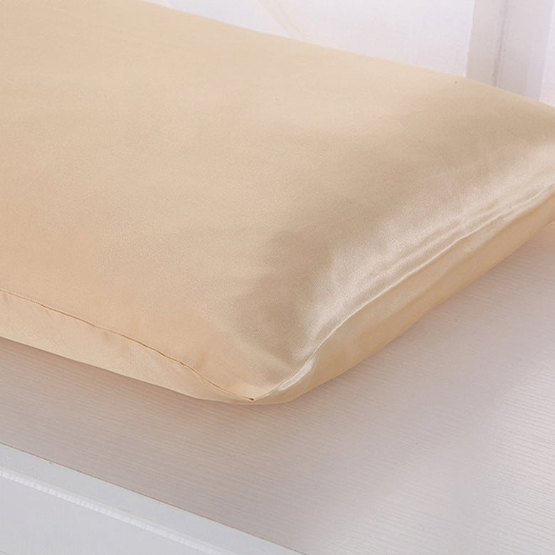 Luxury Satin Silk Pillowcase for Hair & Skin - Anti-Frizz Cooling Ice Silk Sleep Surface