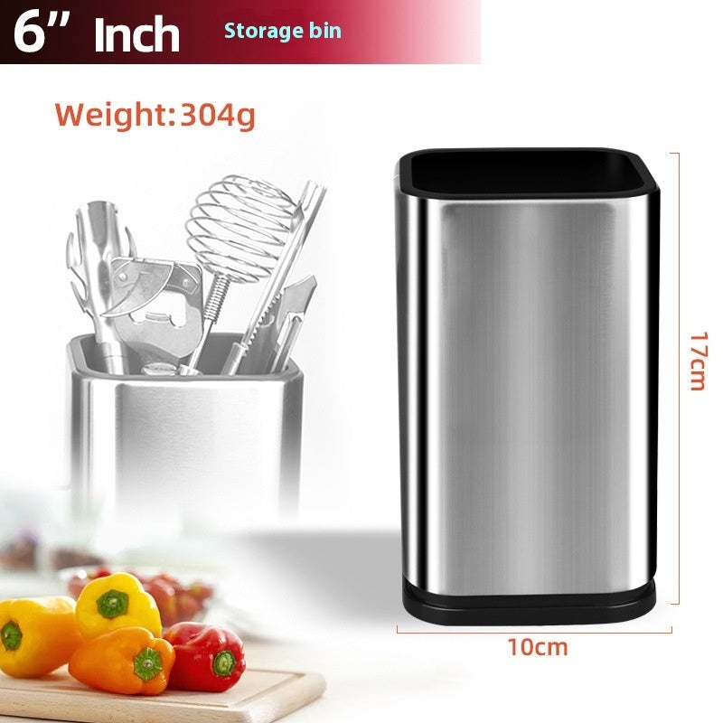 3-in-1  Knife Holder & Drying Rack - Modern Space-Saving Kitchen Storage