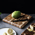 Wood Butcher Block - Professional 3cm Thick Wooden Cutting Board