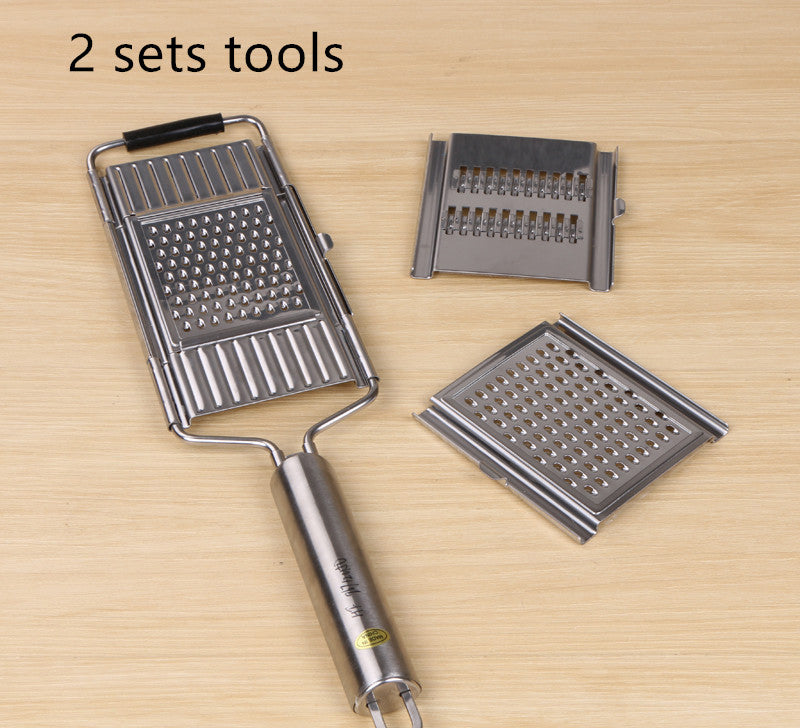 Pro-Series Multi-Blade Mandoline Slicer - Heavy Duty Stainless Steel Vegetable & Fruit Grater